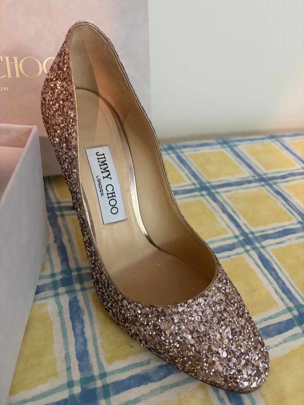 Jimmy Choo Sparkly Heels
